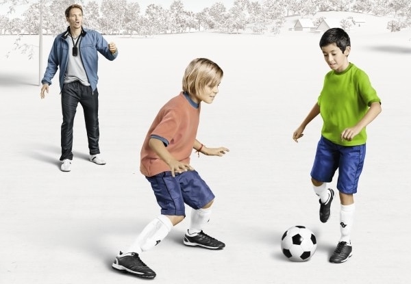 Soccer children image