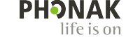 Logo Phonak life is on