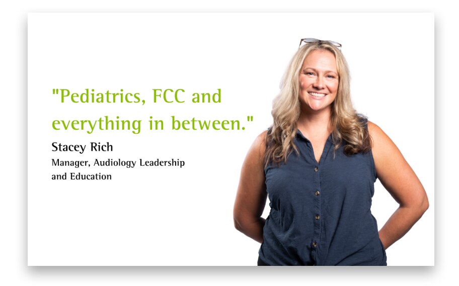 Stacey Rich, Manager Audiology Leadership and Education | Phonak for Professionals