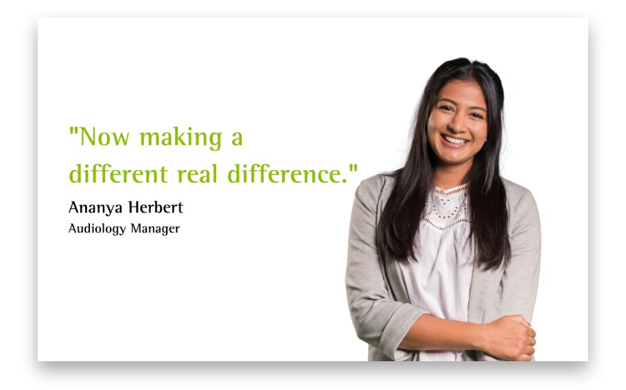 Ananya Herbert, Audiology Manager | Phonak for Professionals