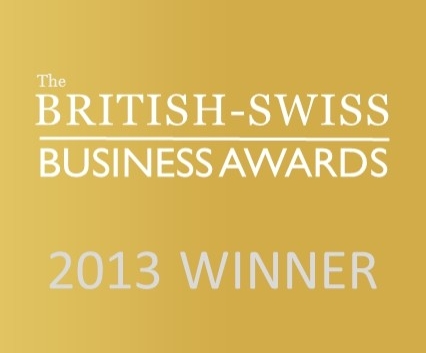 Winner of the British-Swiss Business Awards 2013