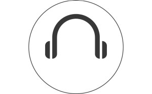 Icon Audio-headset uden mikrofon