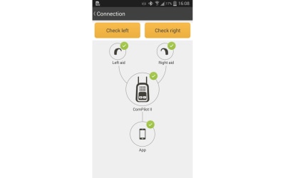 Comprobación de la conectividad de RemoteControl App