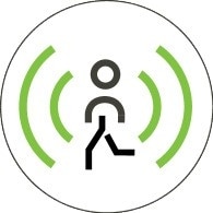 Hörselteknik som känner av om användaren rör sig eller står stilla.